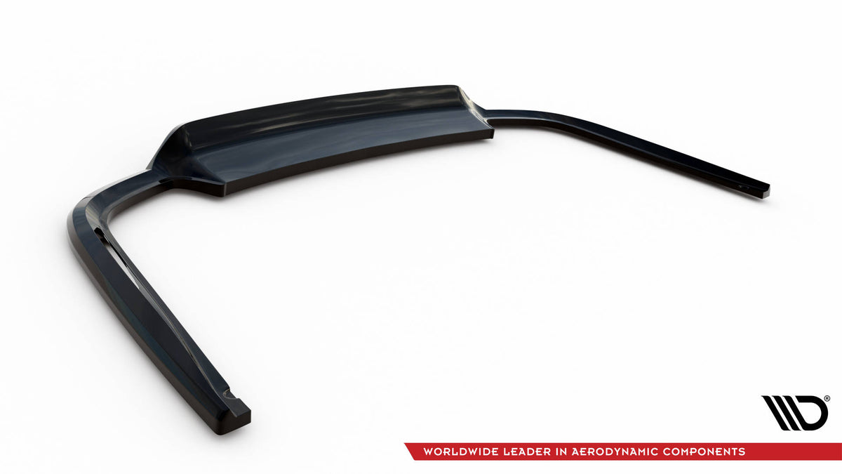 Maxton Mittlerer Diffusor Heck Ansatz DTM Look für Audi A8 S-Line D5 schwarz Hochglanz