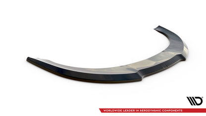 Maxton Front Ansatz für Audi A4 S-Line B7 schwarz Hochglanz