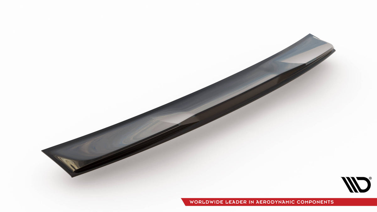 Maxton Spoiler CAP für 3D Audi TT 8J schwarz Hochglanz