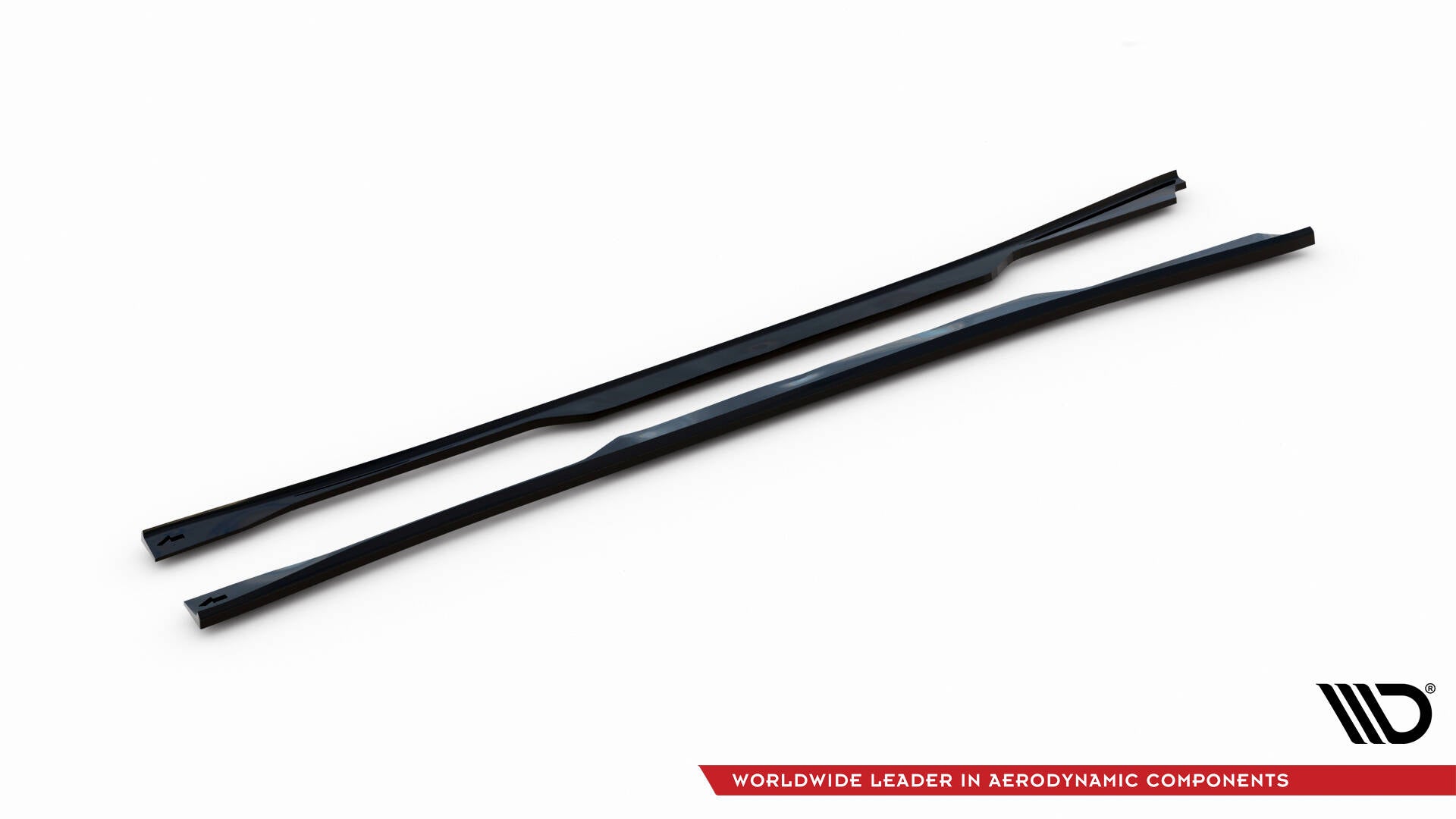 Maxton Seitenschweller Ansatz für V.2 für Infiniti Q50 S Mk1 schwarz Hochglanz