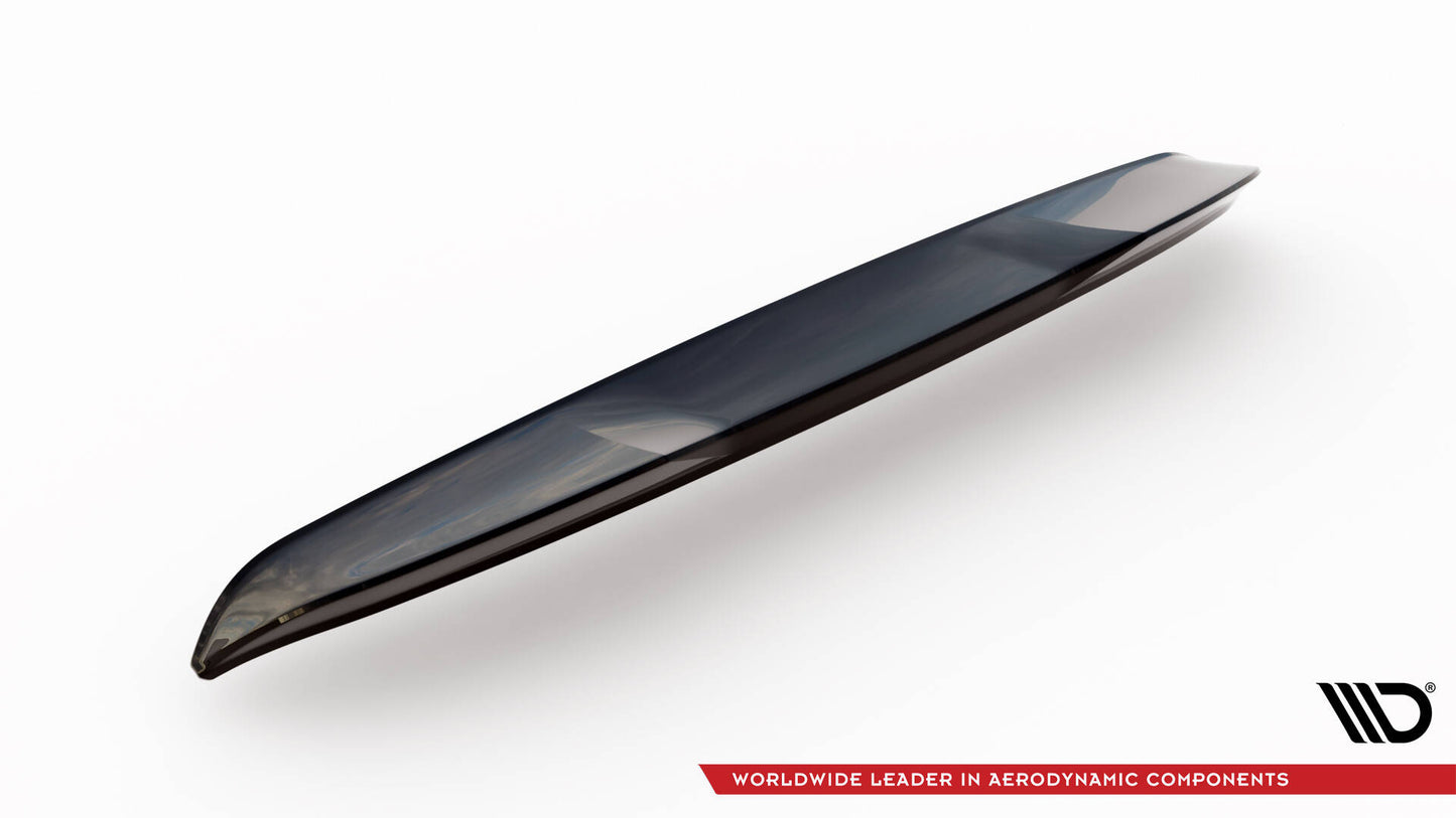Maxton Höher Spoiler CAP für 3D Alfa Romeo Tonale Mk1 schwarz Hochglanz