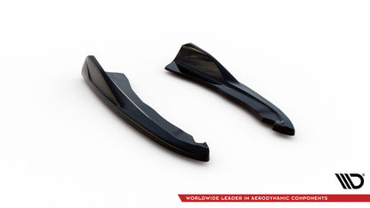 Maxton Heck Ansatz Flaps Diffusor V.2 für BMW M440I G22 schwarz Hochglanz
