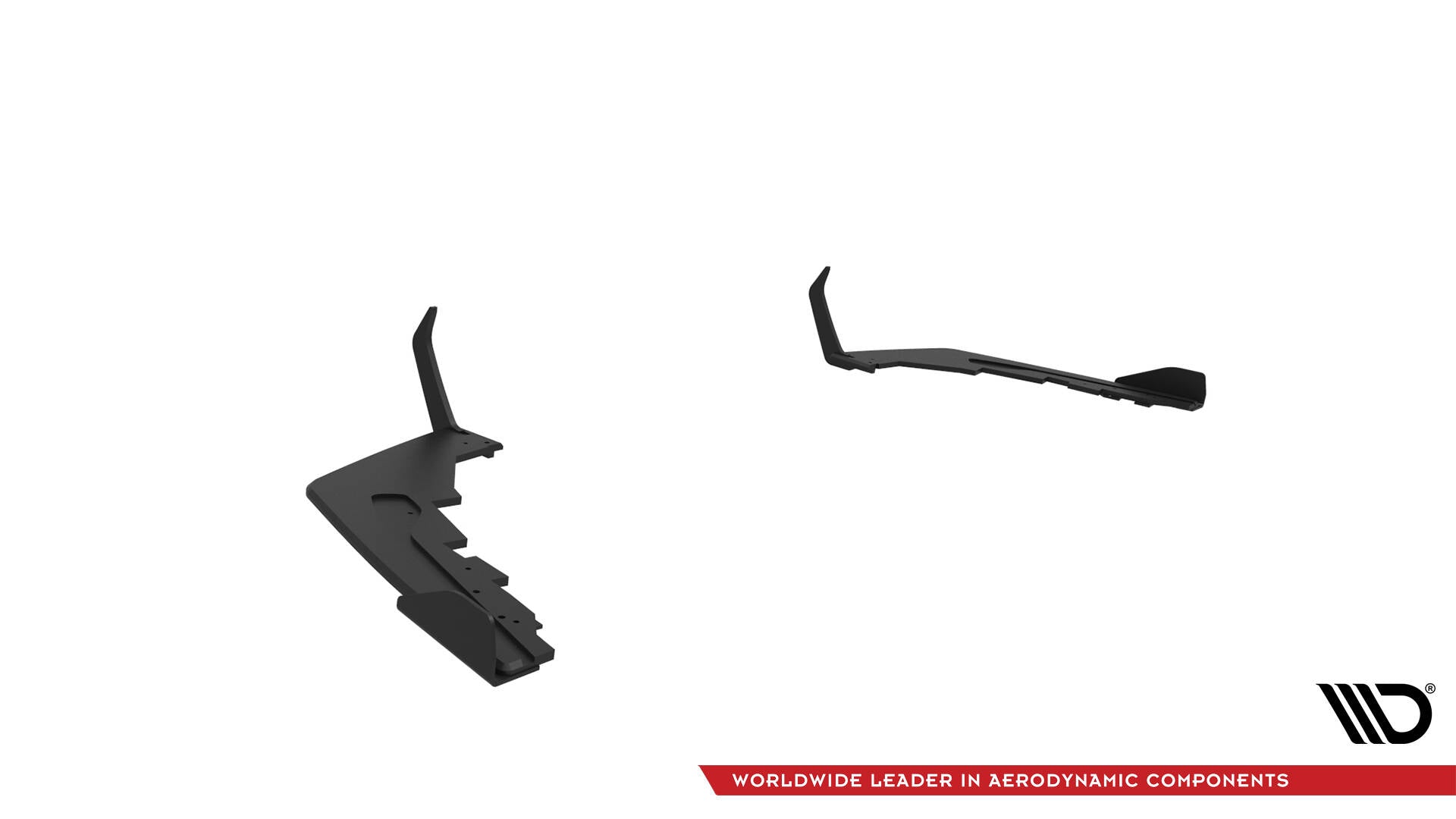 Maxton Street Pro Heck Ansatz Flaps Diffusor V.1 +Flaps für BMW M2 G87 schwarz Hochglanz