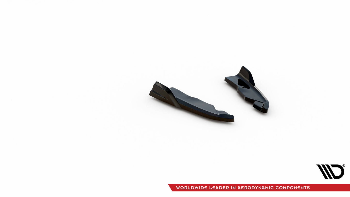 Maxton Heck Ansatz Flaps Diffusor für BMW X3 M-Paket F25 schwarz Hochglanz
