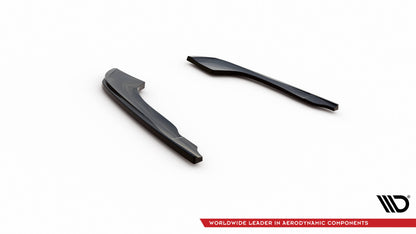 Maxton Heck Ansatz Flaps Diffusor V.2 für Kia Optima Mk4 Facelift schwarz Hochglanz