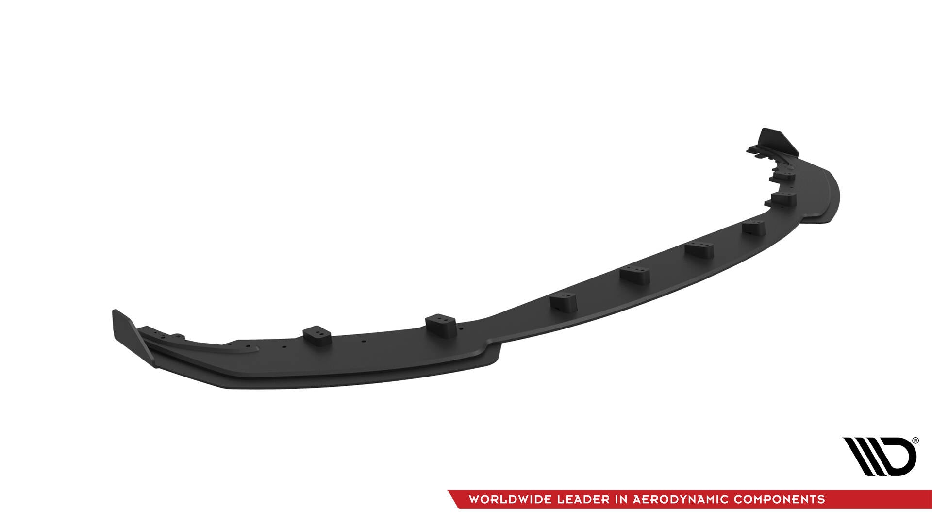 Maxton Street Pro Front Ansatz für +Flaps für V.1 + Flaps BMW M2 G87 schwarz Hochglanz