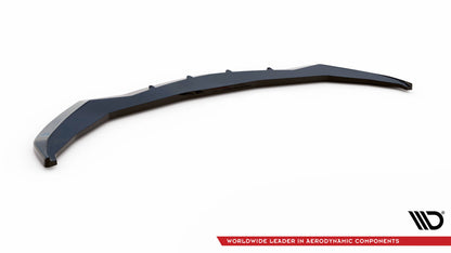 Maxton Front Ansatz V.1 für Alfa Romeo Giulia Sport schwarz Hochglanz