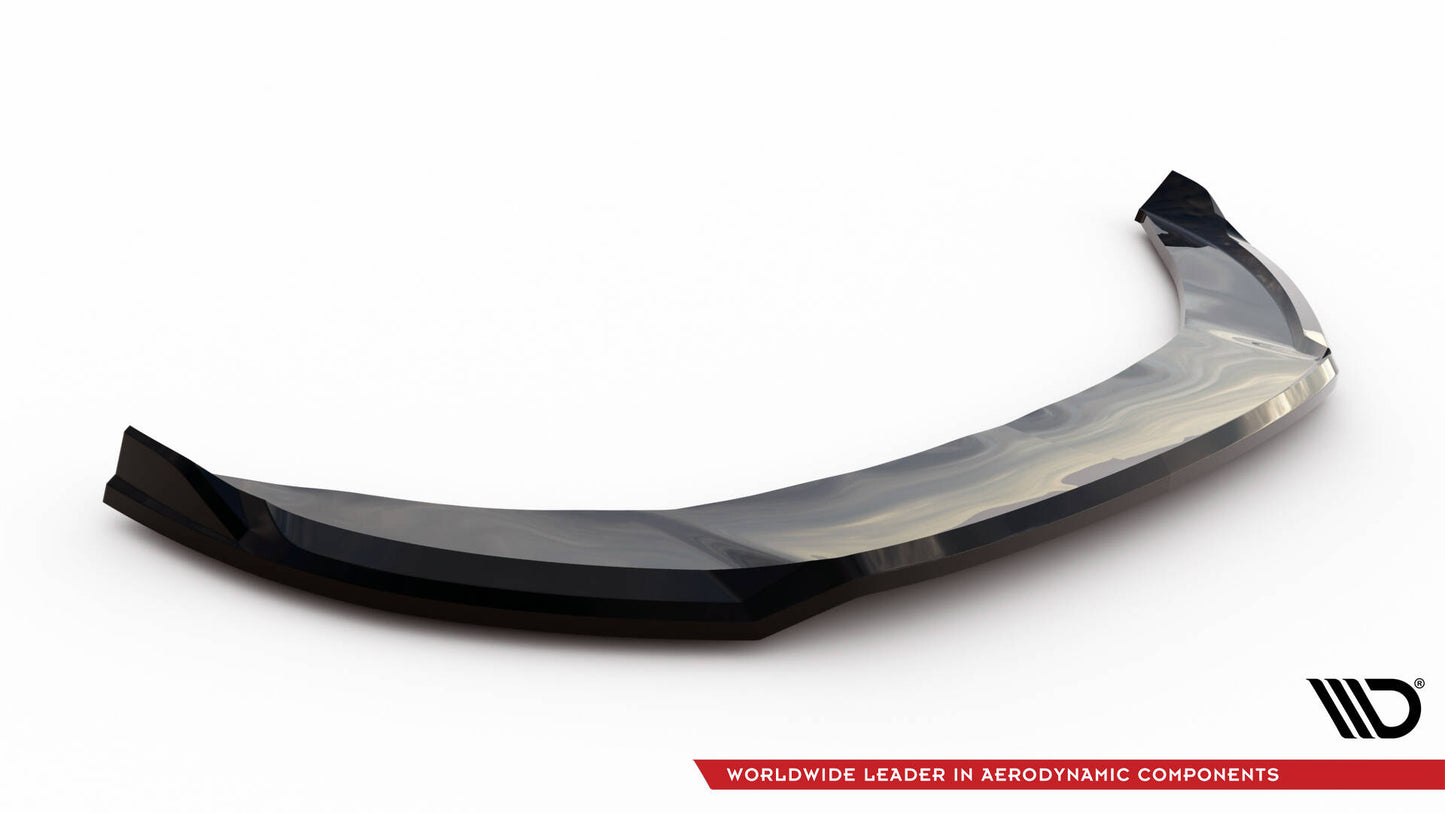 Maxton Front Ansatz V.2 für Audi Q3 S-line 8U schwarz Hochglanz