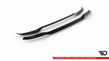 Maxton Spoiler CAP für BMW X3 G01 schwarz Hochglanz