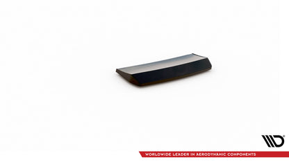 Maxton Mittlerer Diffusor Heck Ansatz für Audi TT S-Line 8S schwarz Hochglanz