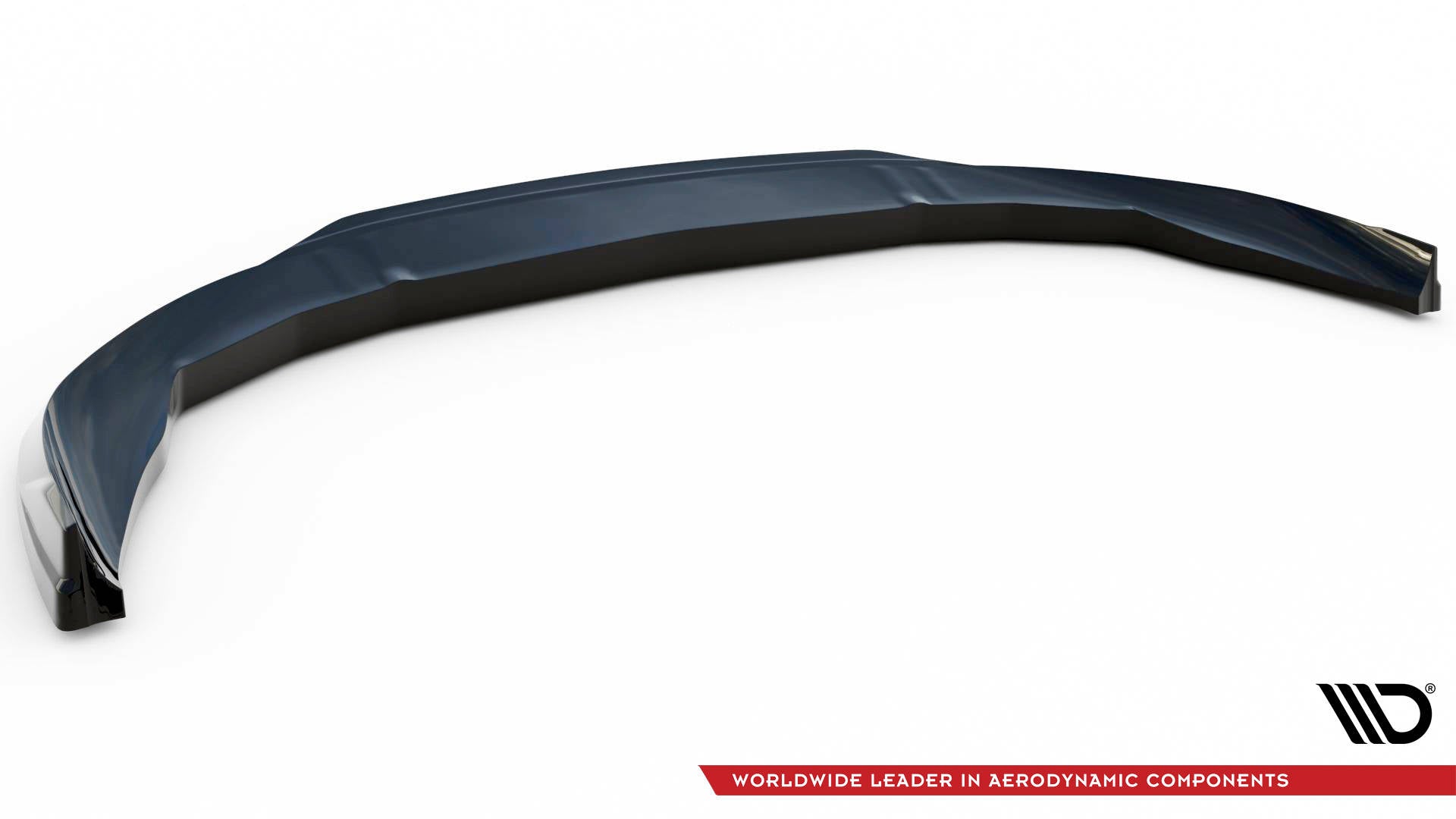 Maxton Front Ansatz V.3 für Audi e-Tron GT / RS GT Mk1 schwarz Hochglanz