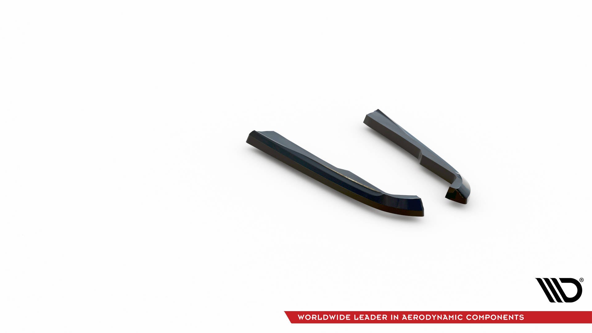Maxton Heck Ansatz Flaps Diffusor für BMW M340i G20 / G21 Facelift schwarz Hochglanz