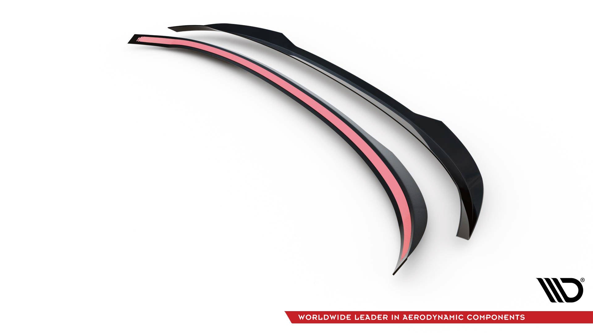 Maxton Niedriger Spoiler CAP für Honda Civic Type-R Mk 11 schwarz Hochglanz