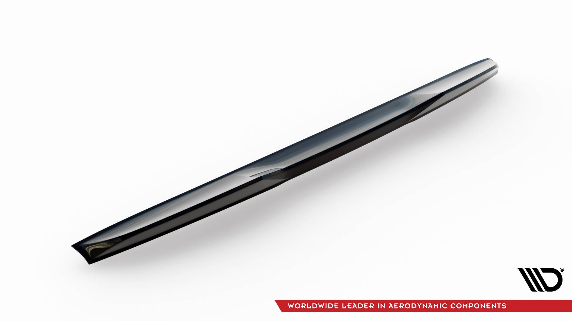 Maxton Spoiler CAP für 3D Audi A5 Coupe 8T schwarz Hochglanz