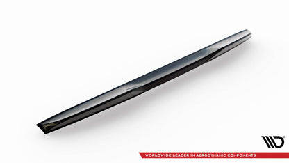Maxton Spoiler CAP für 3D Audi A5 Coupe 8T schwarz Hochglanz