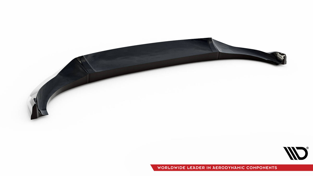 Maxton Front Ansatz V.2 für BMW X4 M-Paket G02 schwarz Hochglanz