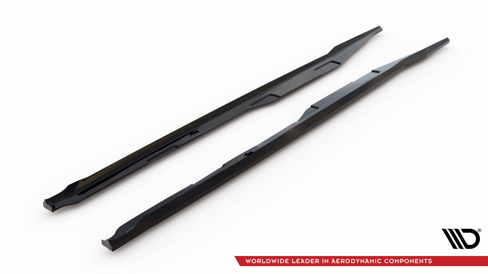 Maxton Seitenschweller Ansatz für Honda Civic SI Mk10 schwarz Hochglanz
