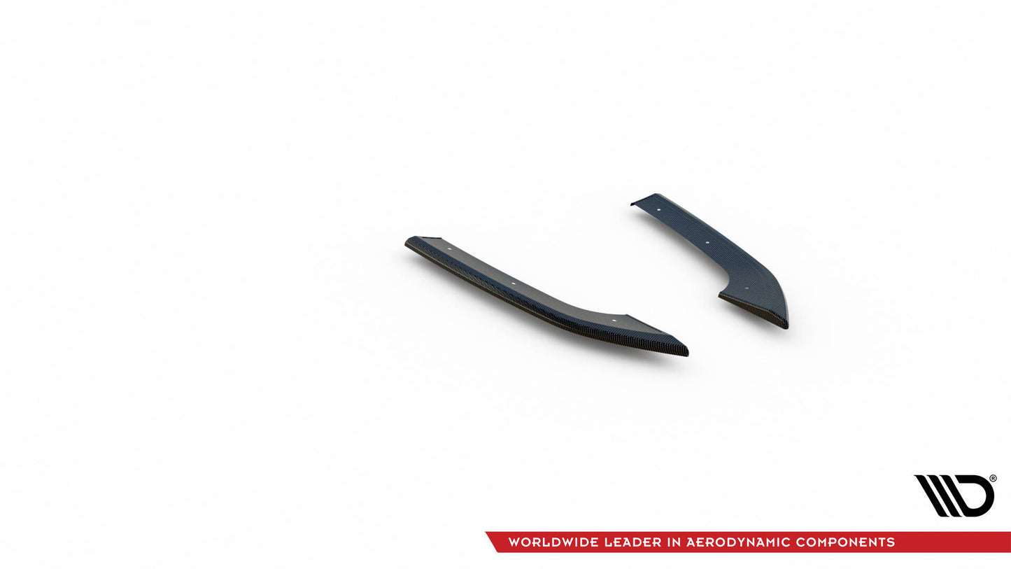 Maxton Carbon Fiber Heck Ansatz Flaps Diffusor für Audi RS3 Limousine 8Y