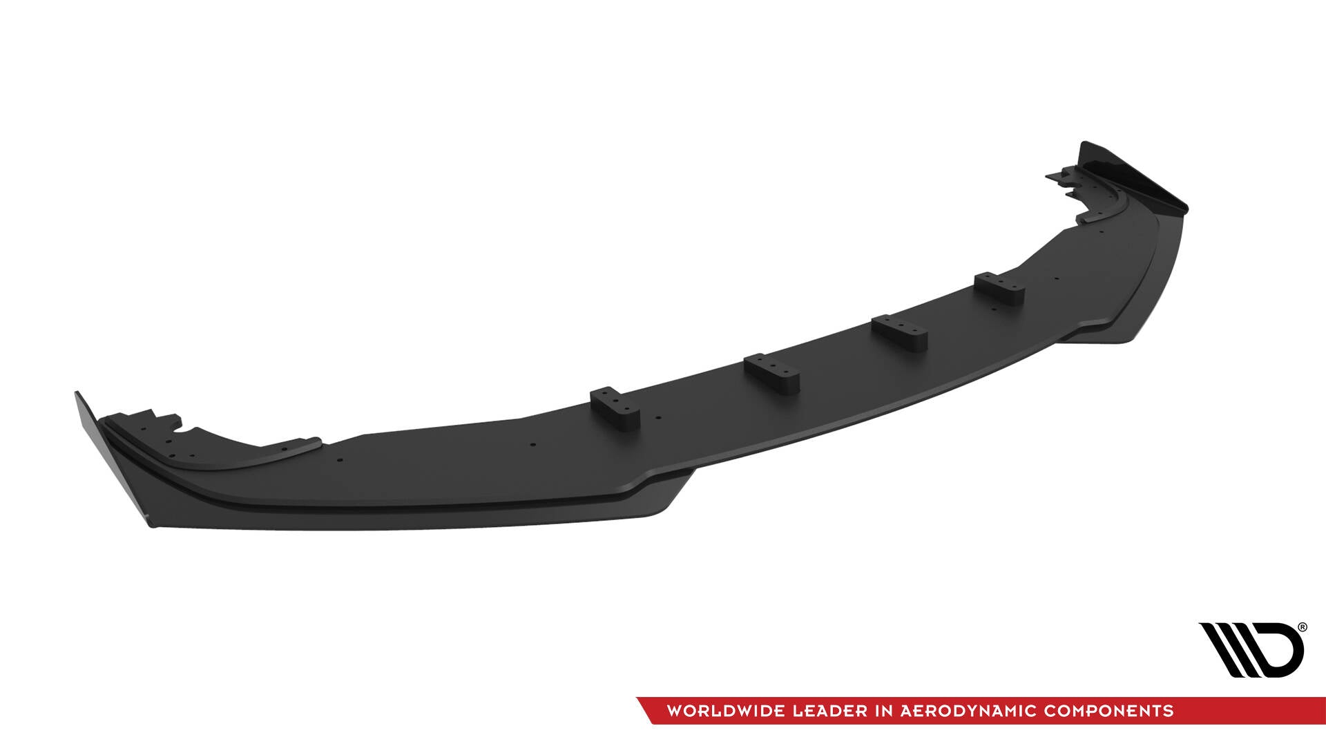 Maxton Street Pro Front Ansatz für +Flaps für + Flaps Honda Civic Mk10 schwarz Hochglanz