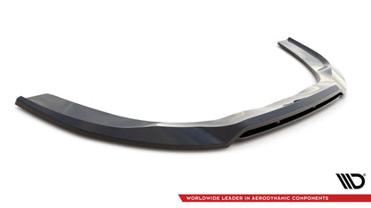 Maxton Front Ansatz für Ford Transit Custom ST-Line Mk1 Facelift schwarz matt