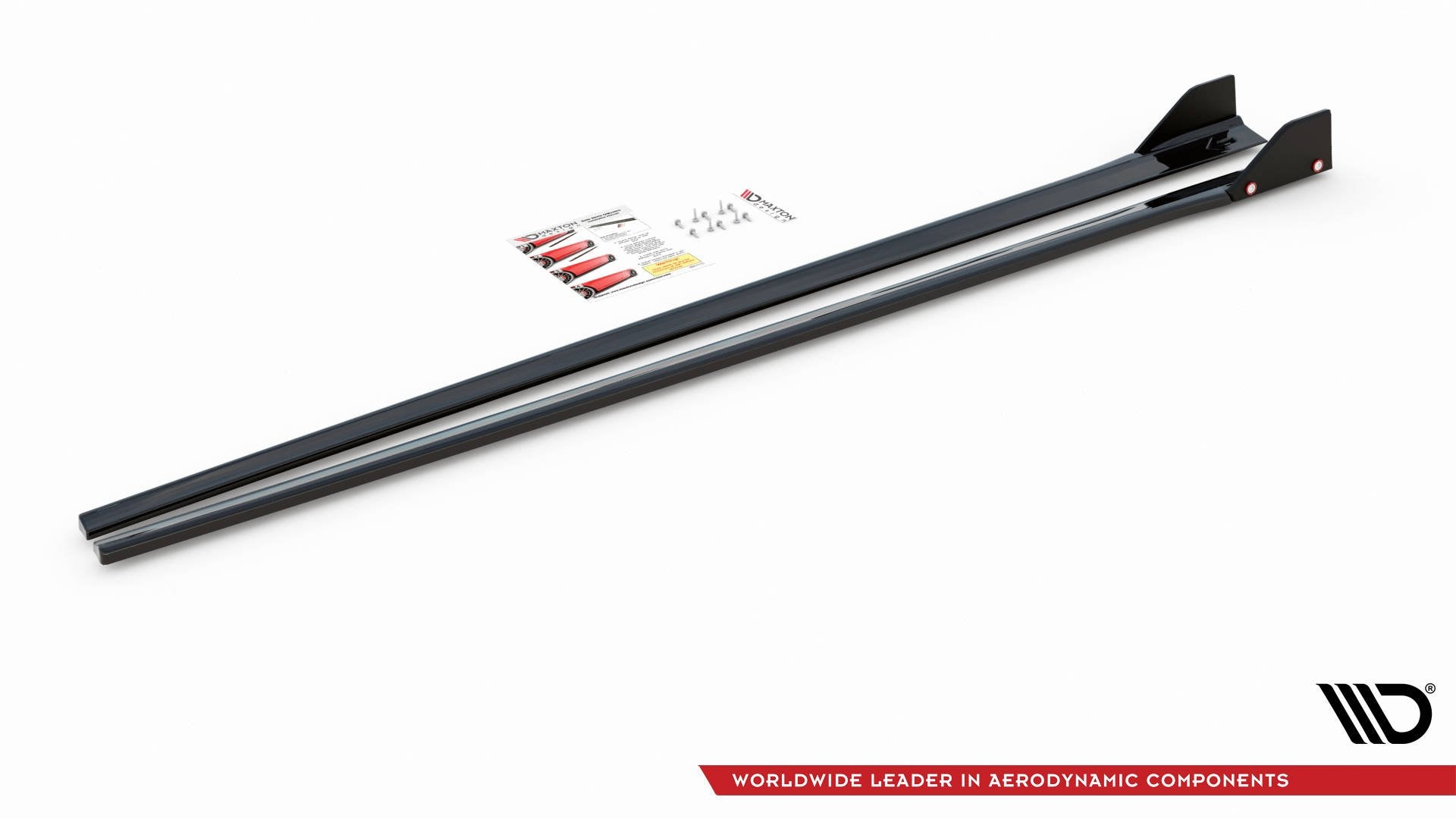 Maxton Seitenschweller Ansatz für V.5 + Flaps Hyundai I30 N Mk3 / Mk3 FL Hatchback/Fastback