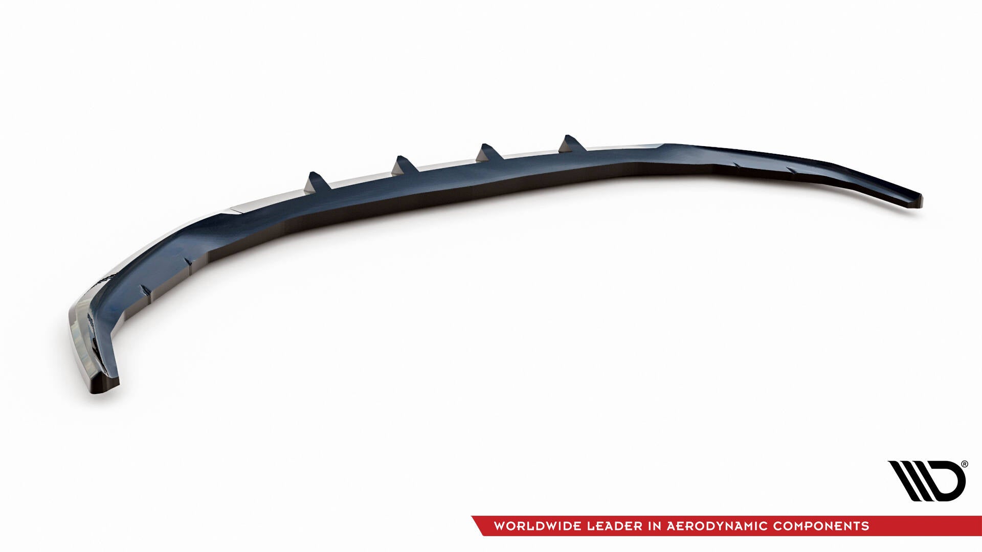 Maxton Front Ansatz V.1 für BMW 5er G30 / G31 Facelift schwarz Hochglanz
