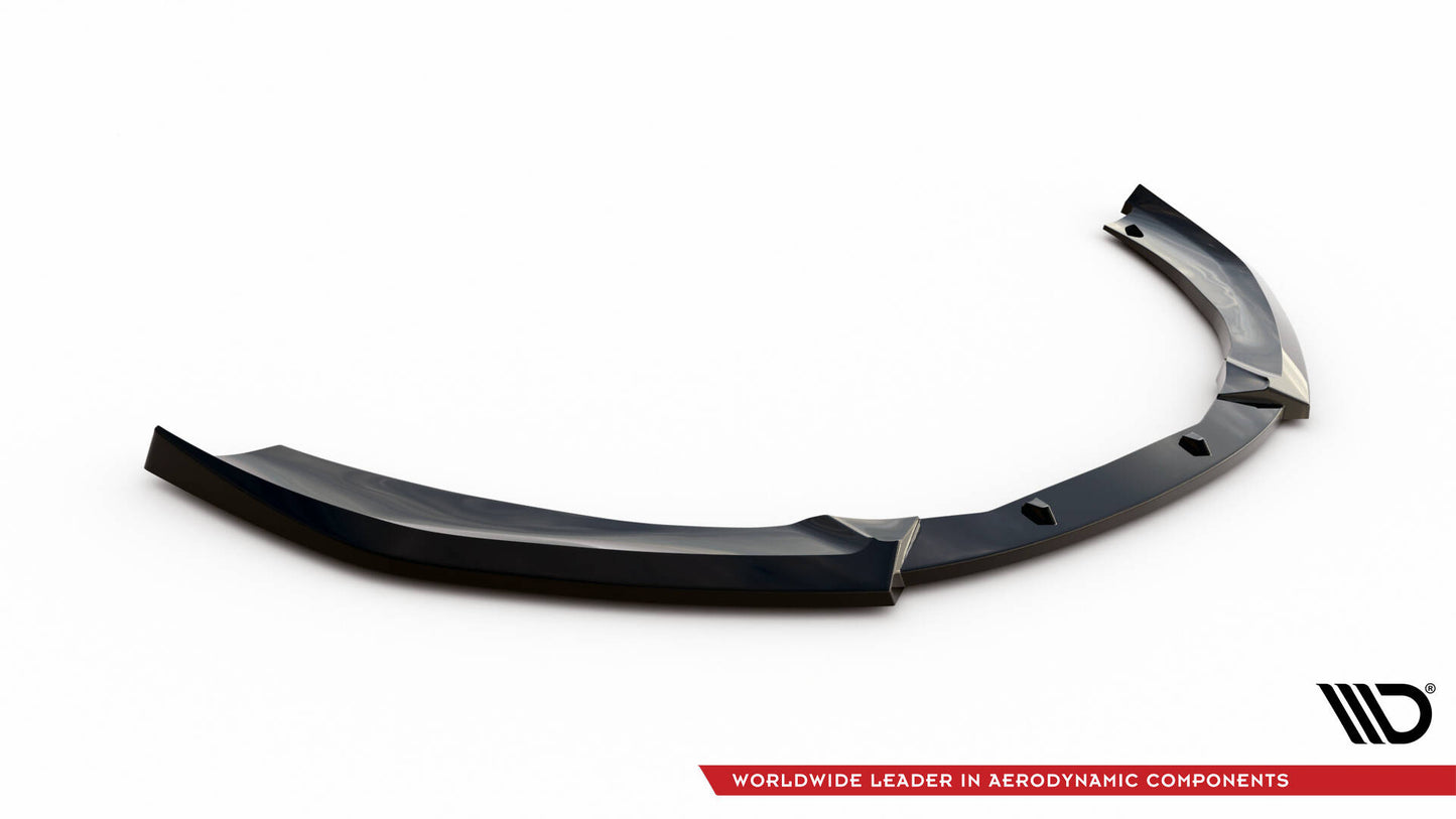 Maxton Front Ansatz für Audi A7 RS7 Look C7 schwarz Hochglanz