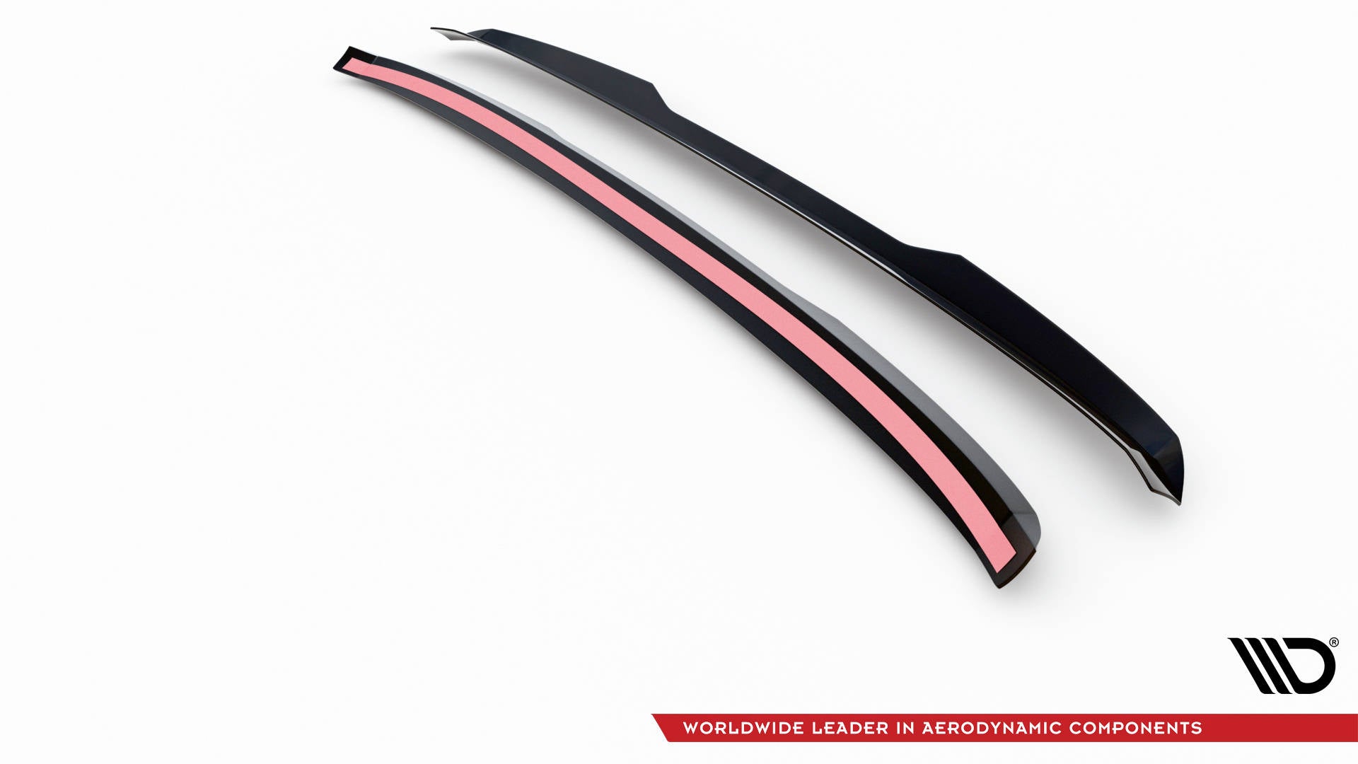 Maxton Spoiler CAP für Ford Tourneo Custom Mk1 Facelift schwarz Hochglanz