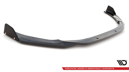 Maxton Front Ansatz V.1 +Flaps für Audi RS5 F5 Facelift