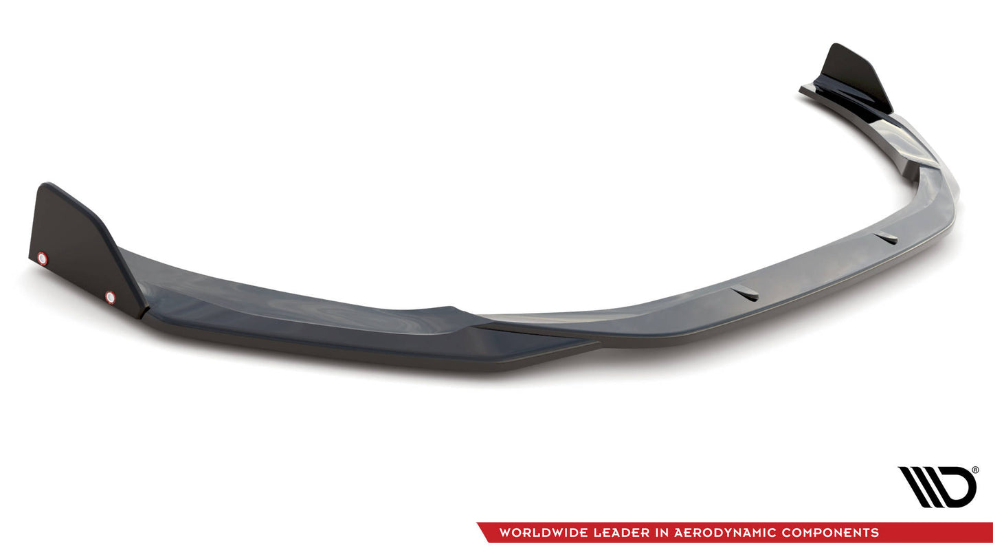 Maxton Front Ansatz V.1 +Flaps für Audi RS5 F5 Facelift