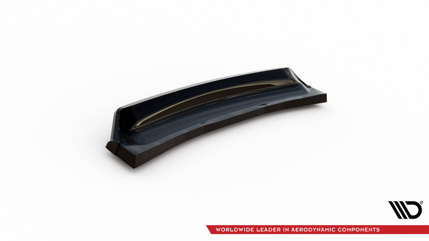 Maxton Mittlerer Diffusor Heck Ansatz DTM Look für Ford Mondeo Sport Mk5 Facelift / Fusion Sport Mk2 Facelift schwarz Hoch...