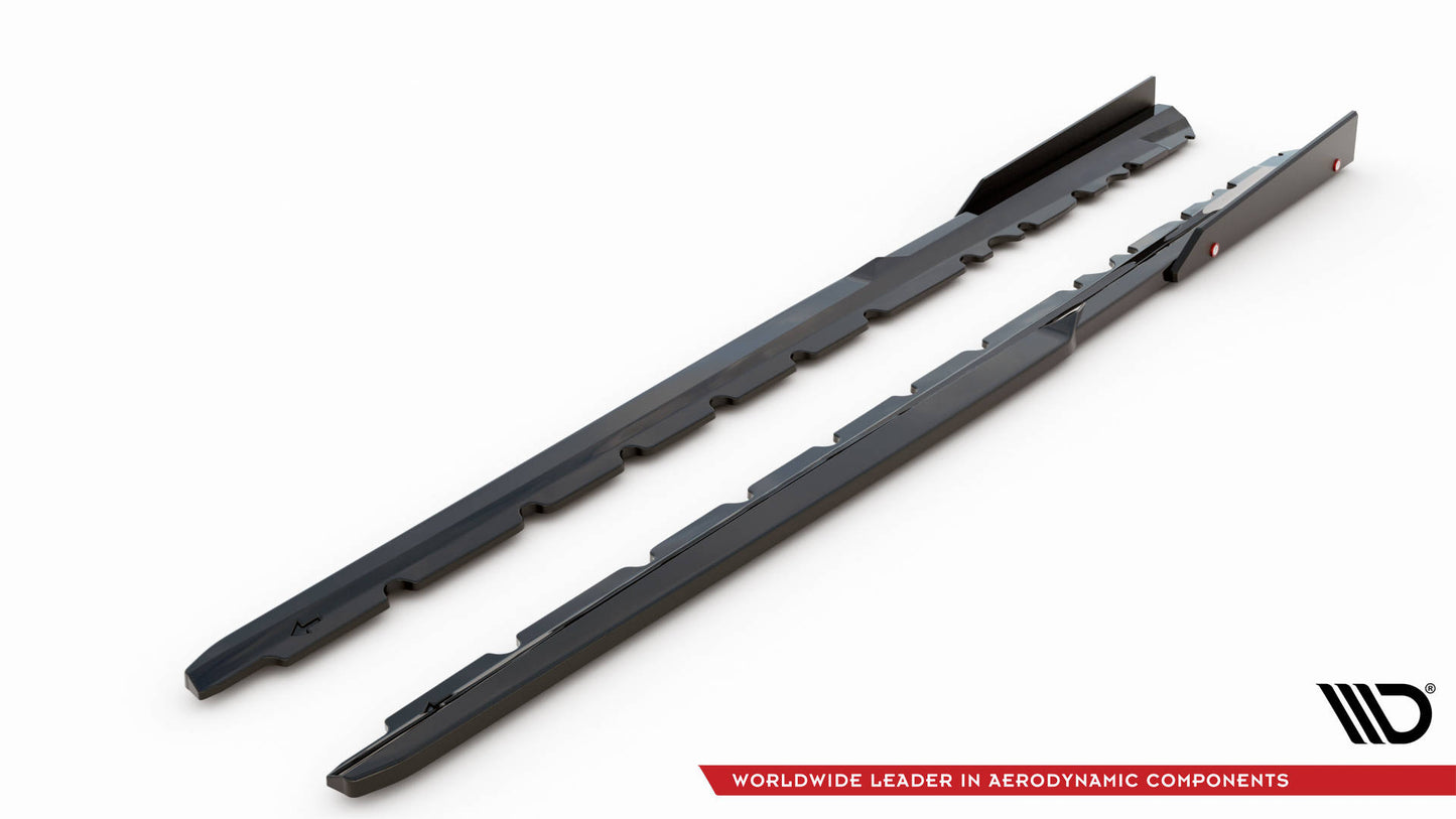 Maxton Seitenschweller Ansatz für V.2 für + Flaps Audi R8 Mk2 Facelift