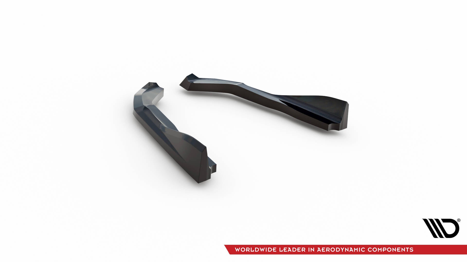 Maxton Heck Ansatz Flaps Diffusor V.2 für BMW 2 Coupe G42 schwarz Hochglanz