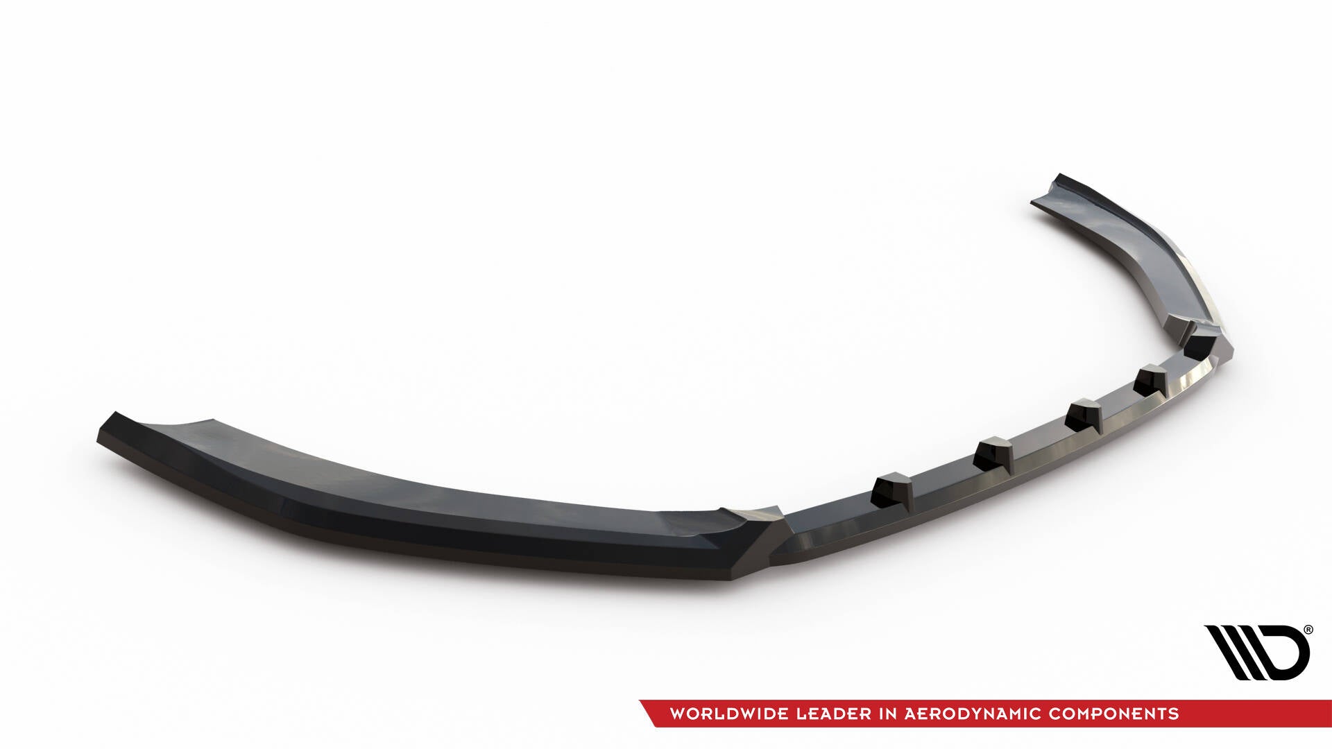 Maxton Front Ansatz V.3 für Audi RS3 Limousine 8V Facelift schwarz Hochglanz
