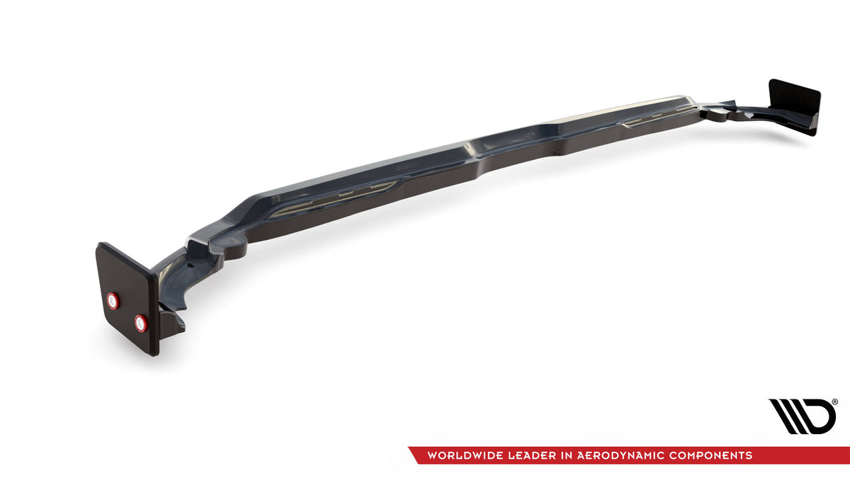 Maxton Mittlerer Diffusor Heck Ansatz V.1 +Flaps für  Toyota Yaris Mk4