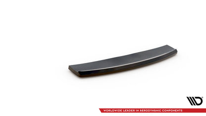 Maxton Mittlerer Diffusor Heck Ansatz für Audi S8 D4 schwarz Hochglanz