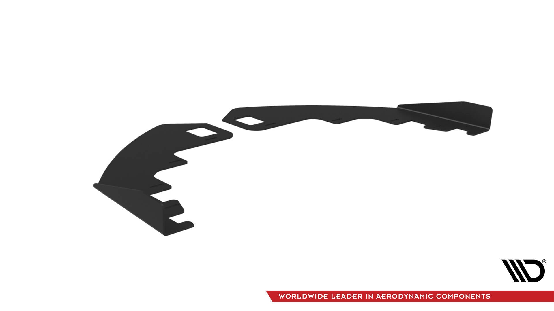 Maxton Front Flaps Kia Proceed GT Mk1 Facelift / Ceed GT Mk3 Facelift  schwarz Hochglanz