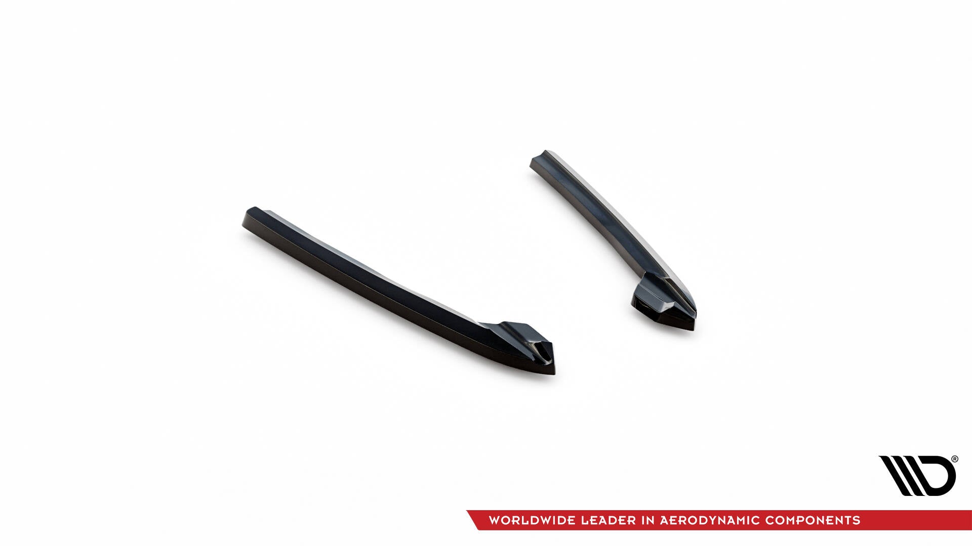Maxton Heck Ansatz Flaps Diffusor V.3 für  Audi A6 Avant C7 schwarz Hochglanz
