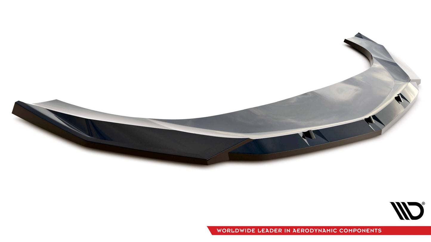Maxton Front Ansatz V.2 für Lamborghini Urus Mk1 schwarz Hochglanz