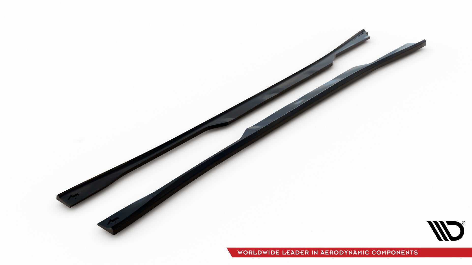 Maxton Seitenschweller Ansatz für V.2 für Infiniti Q50 S Mk1 schwarz Hochglanz