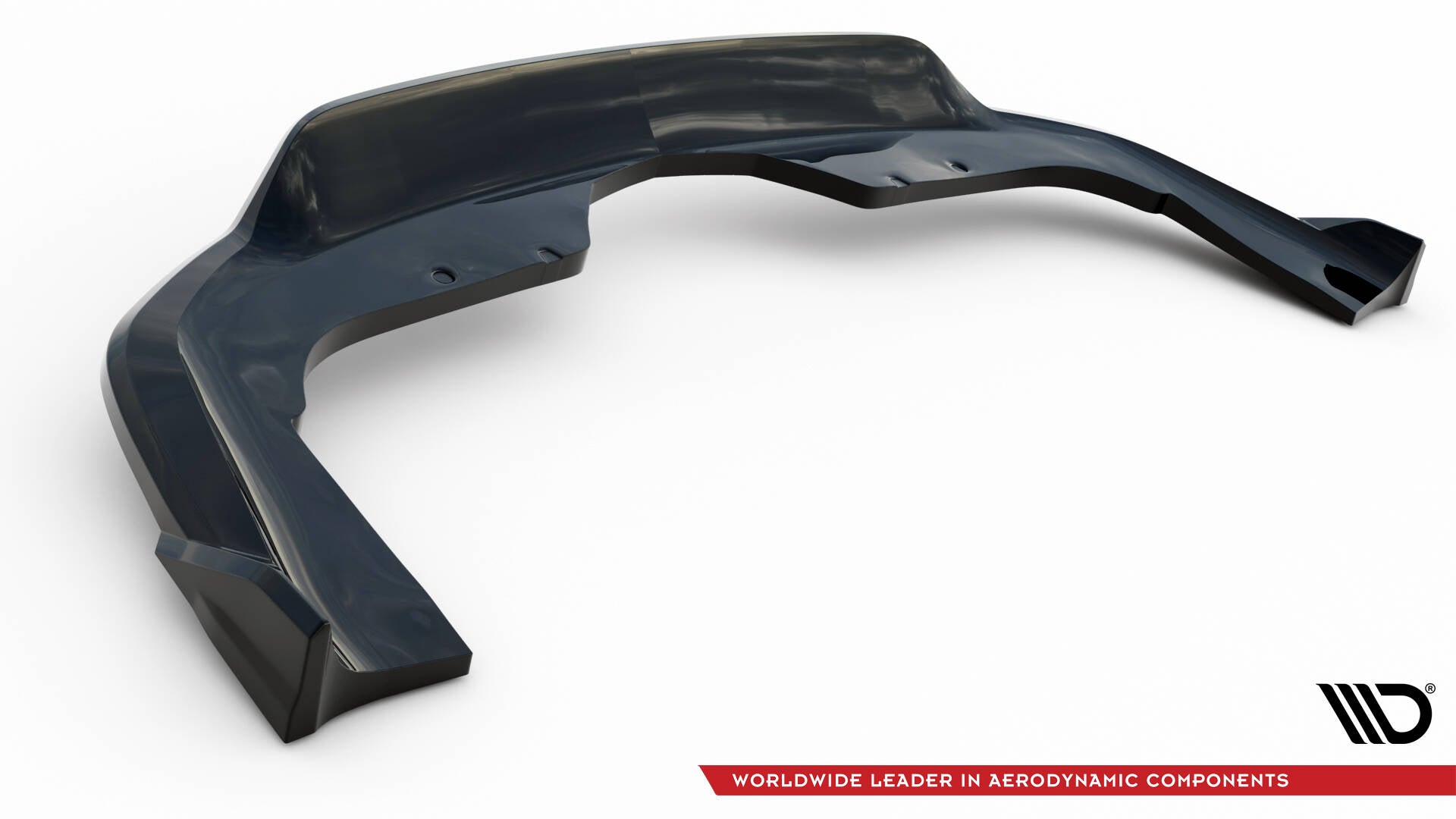 Maxton Mittlerer Diffusor Heck Ansatz DTM Look für BMW X5 M-Paket F15 schwarz Hochglanz