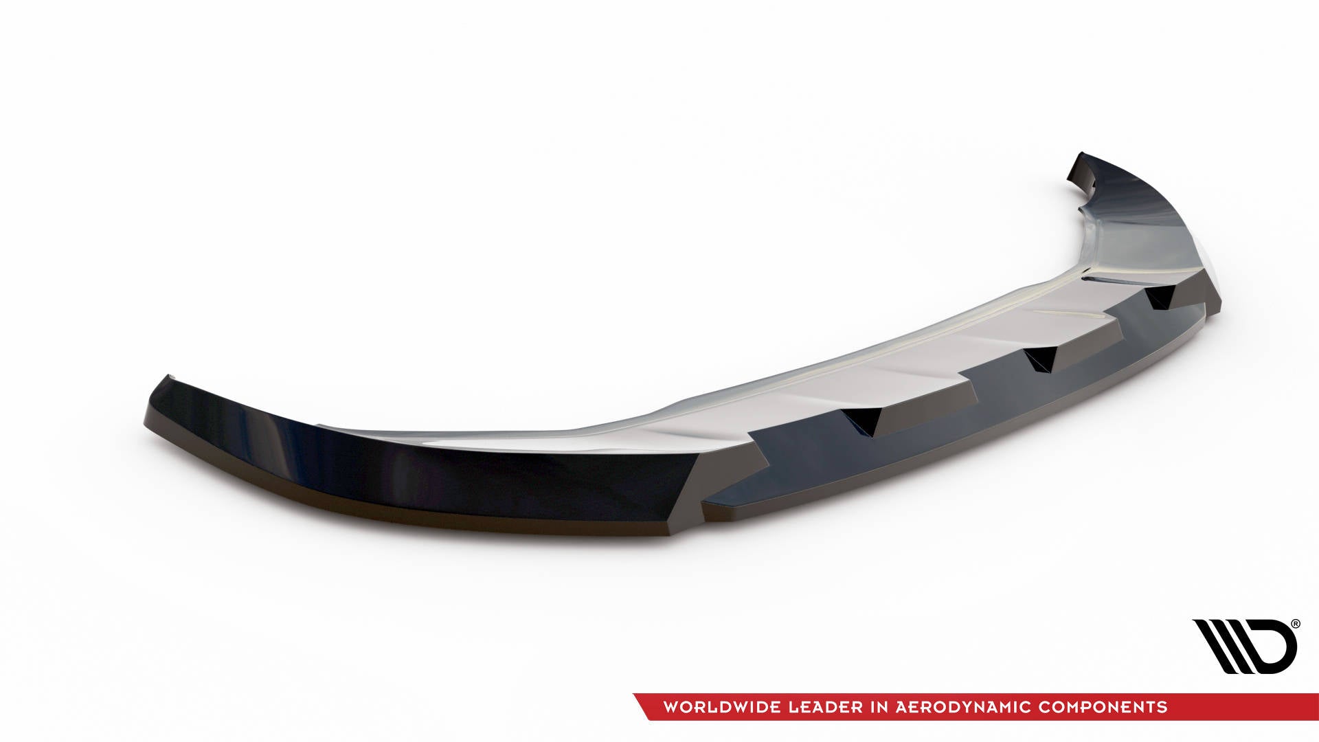 Maxton Front Ansatz V.1 für Audi Q4 e-tron Sportback Mk1 schwarz Hochglanz