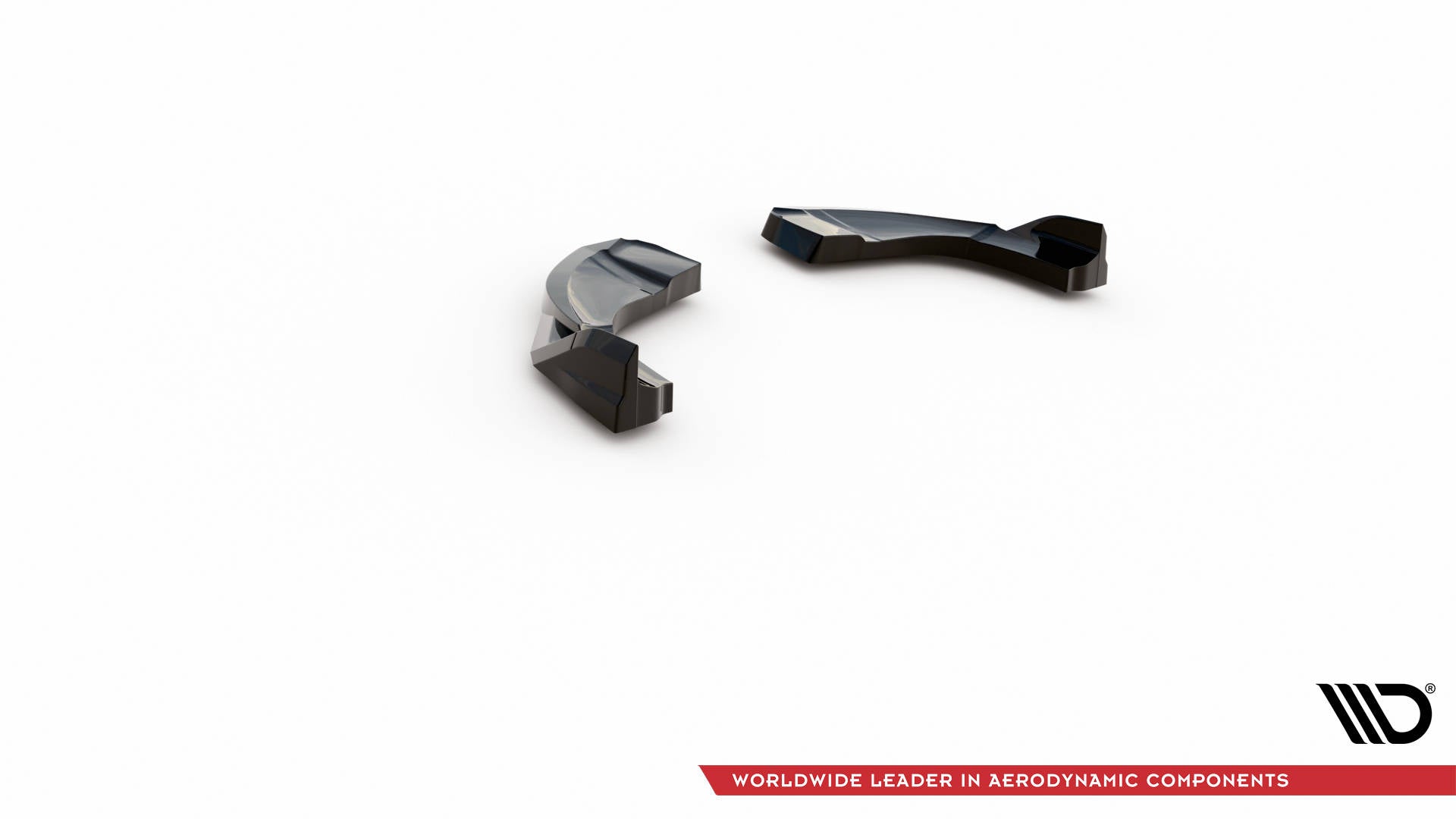 Maxton Heck Ansatz Flaps Diffusor V.2 für Hyundai Kona Mk1 schwarz Hochglanz