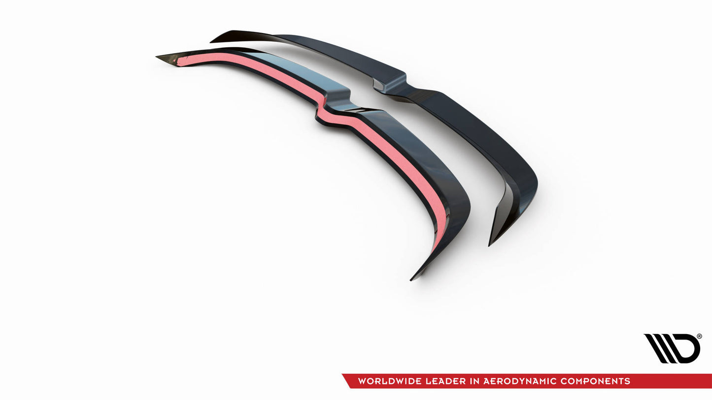 Maxton Spoiler CAP für Hyundai Kona N Mk1 schwarz Hochglanz