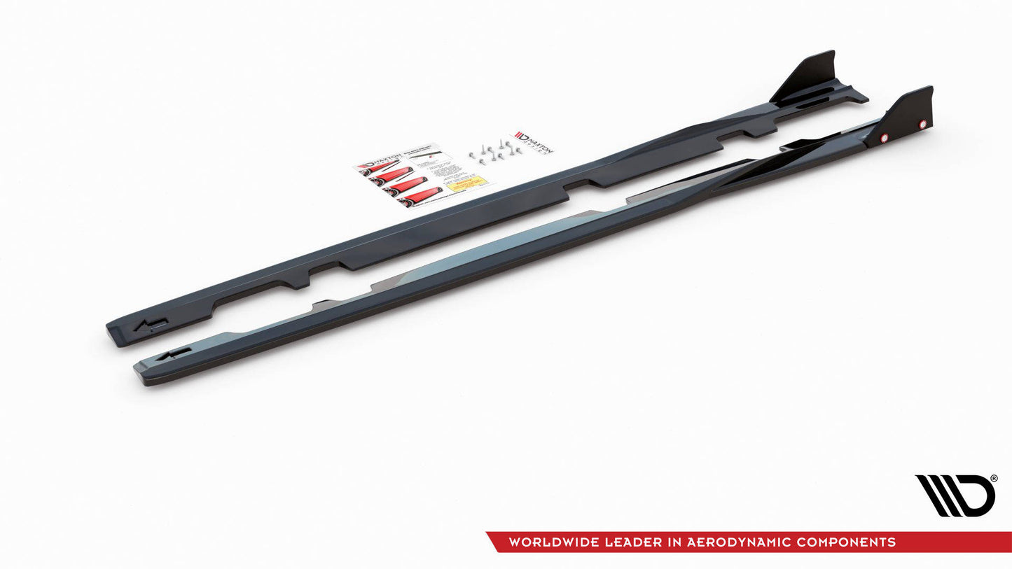 Maxton Seitenschweller Ansatz für V.2 für + Flaps Ford Fiesta ST / ST-Line