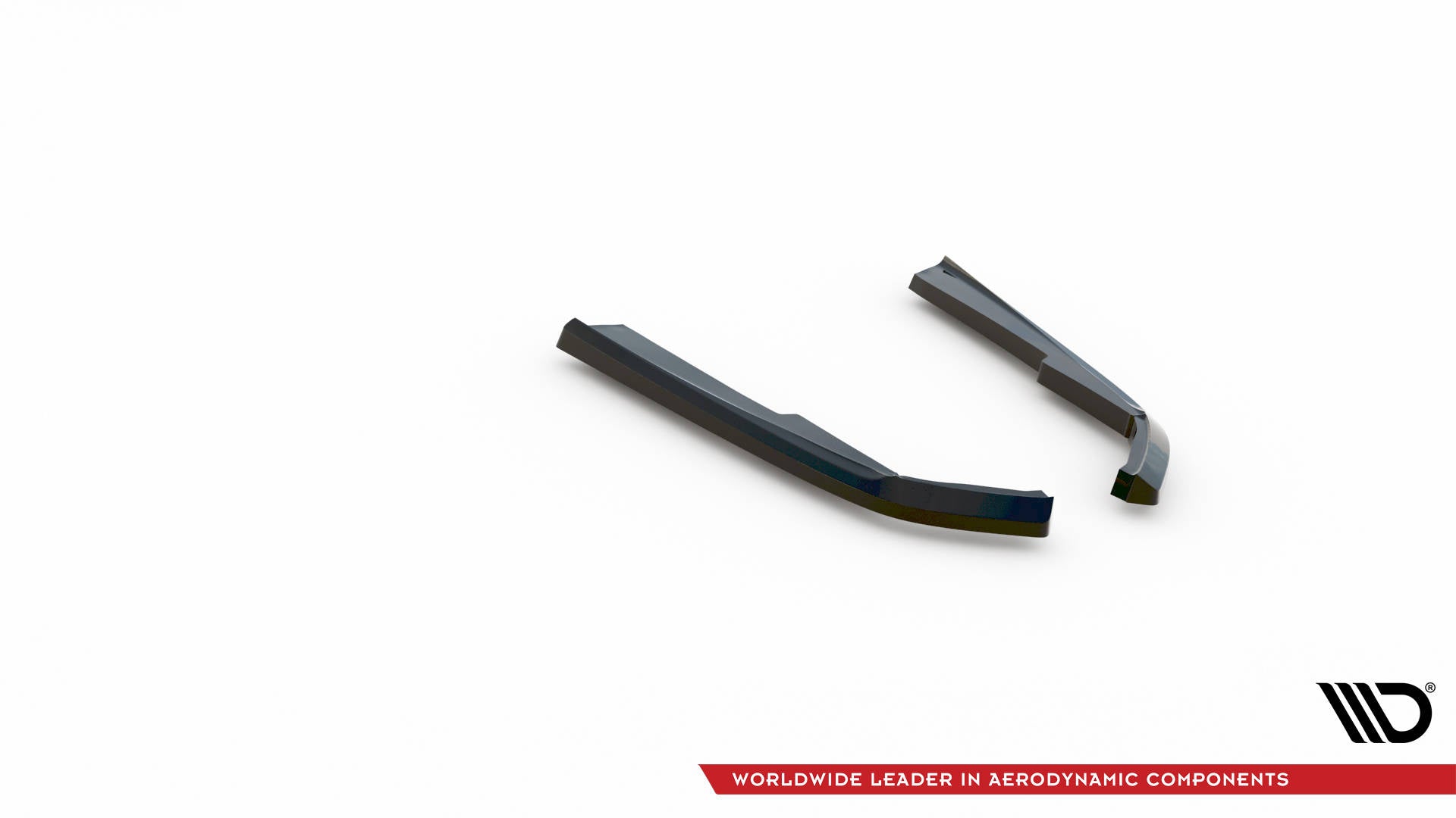 Maxton Heck Ansatz Flaps Diffusor für BMW M-Paket G20 / G21 Facelift schwarz Hochglanz