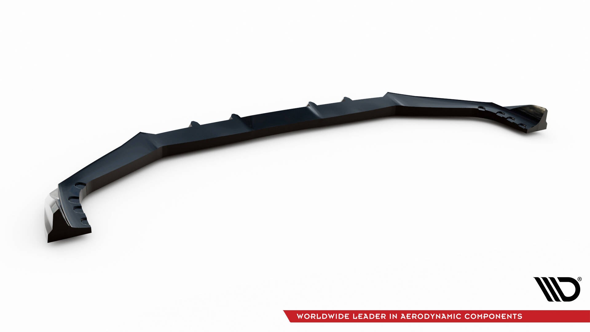 Maxton Front Ansatz V.1 für BMW X5 M F95 Facelift schwarz Hochglanz
