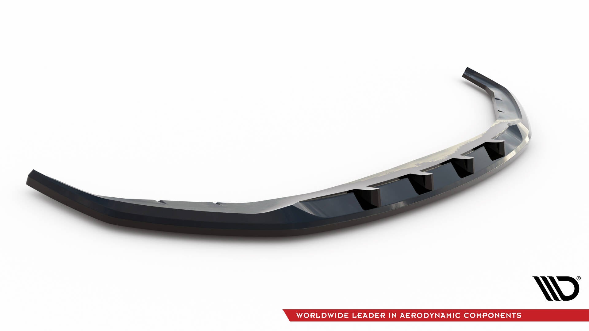 Maxton Front Ansatz V.1 für BMW 5er G30 / G31 Facelift schwarz Hochglanz