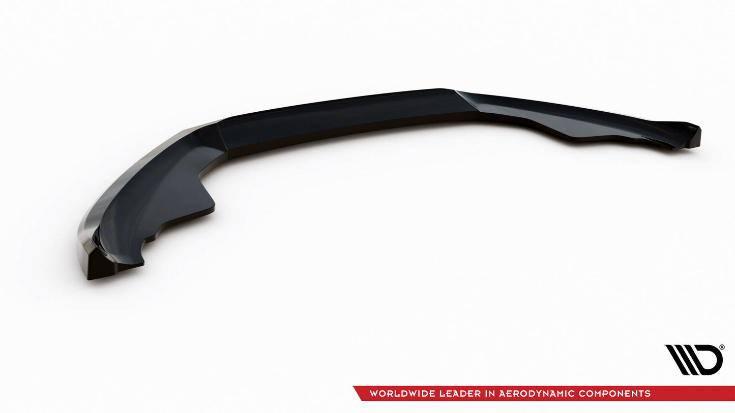 Maxton Front Ansatz V.3 für Audi S5 / A5 S-Line 8T schwarz Hochglanz