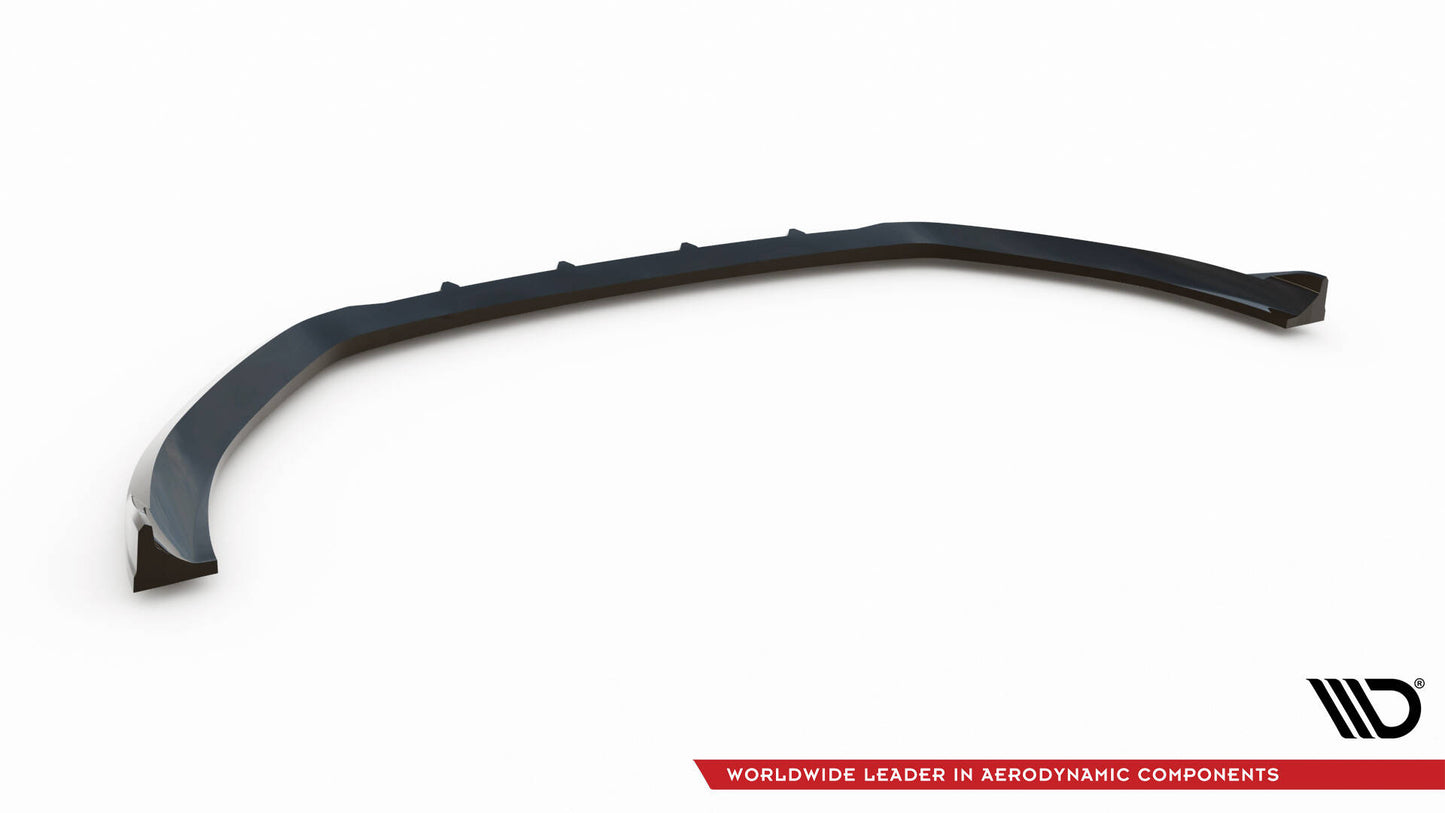 Maxton Front Ansatz V.1 für Audi A3 Limousine 8V schwarz Hochglanz